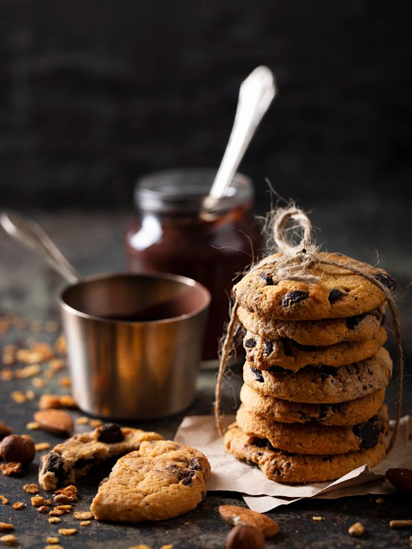 easy s'mores cookie cups