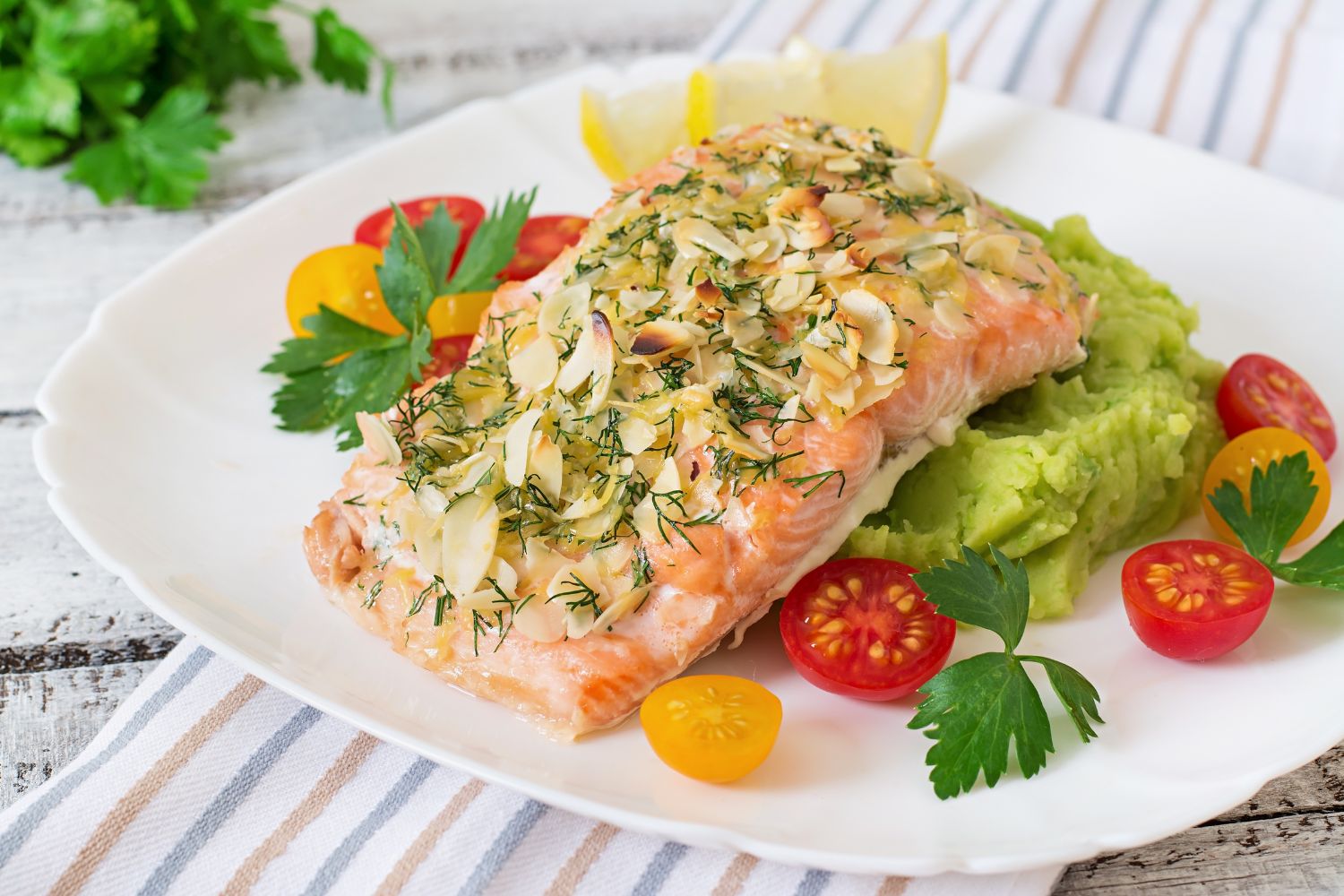 Baked Dijon Salmon  RECIPE