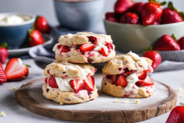 Strawberry Biscuits recipe