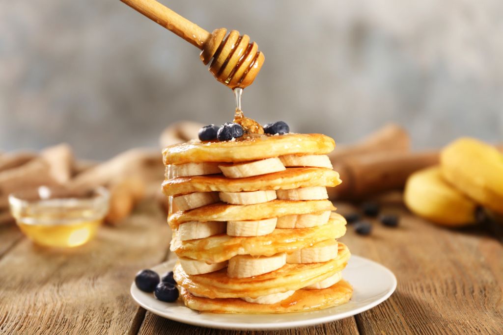 Mini Banana Pancake Bites